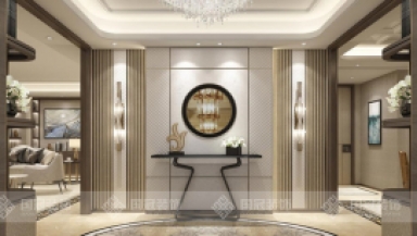 北京首開國(guó)風(fēng)·尚樾頂層（倫敦輕奢）—國(guó)冠裝飾