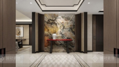 北京首開國風(fēng)·尚樾頂層（新中式）—國冠裝飾