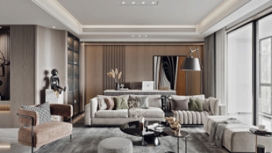 綠城御園（現(xiàn)代簡(jiǎn)約風(fēng)格）—葉竹萍